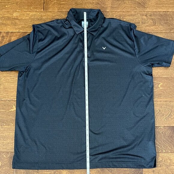 Dark Gray XL Mens Dri Fit Easy Care Polo Golf Shirt - Picture 3 of 4